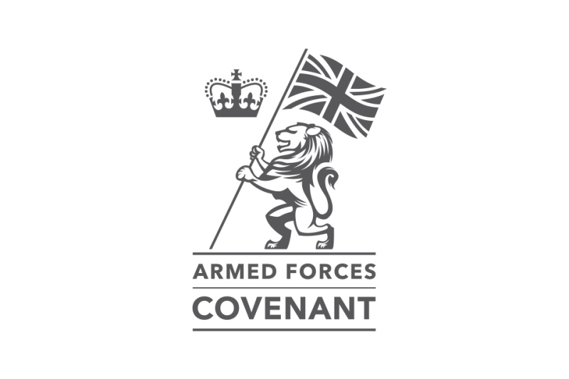 The official Armed Forces Covenant logo