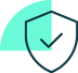 expert cyber security accreditation shield tick