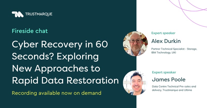 cyber Resiliency and Recovery Webinar speakers